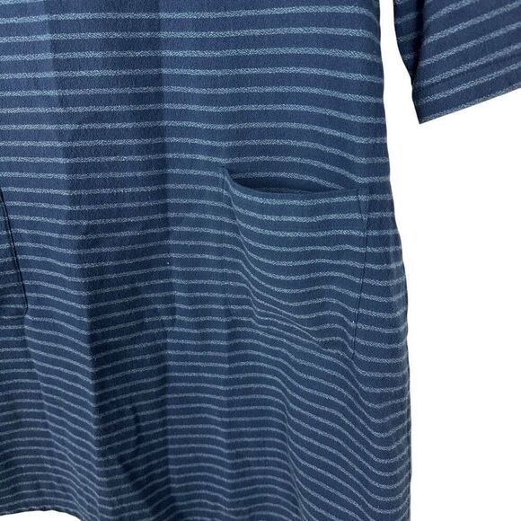 Brakeburn Blue Stripe Cotton Shift Dress size 12 - Picture 5 of 9